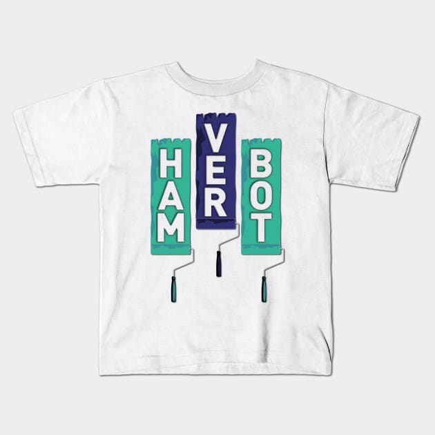 HamVerBot Kids T-Shirt by Worldengine